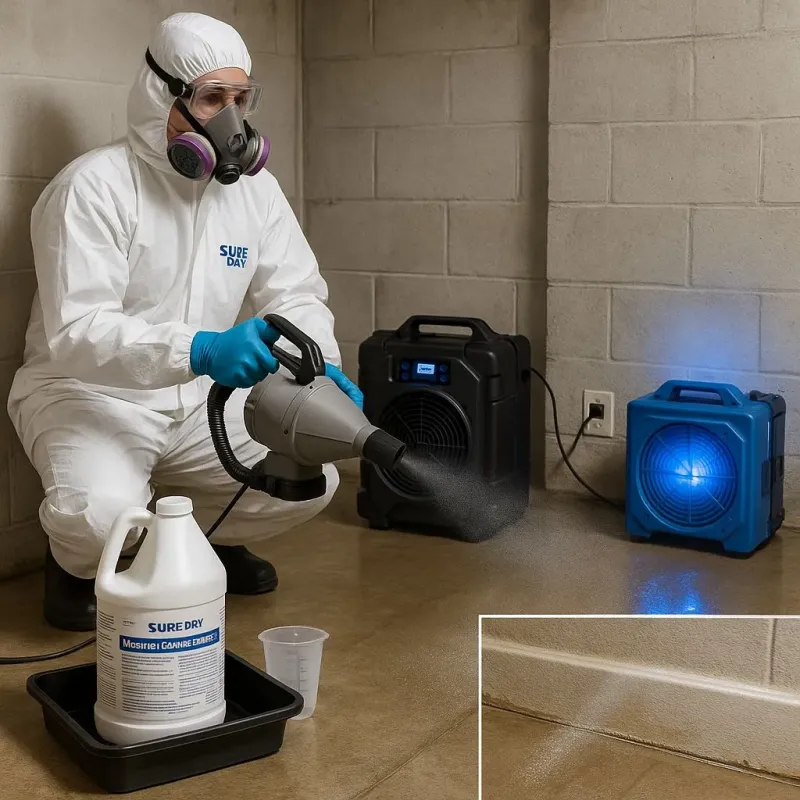 Sanitization and Odor Removal process in Sabine County, TX